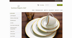 Desktop Screenshot of lorenzoimport.com